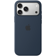 iPhone 17 Pro Max Silicone Case with MagSafe - Midnight,Model A3560<br>