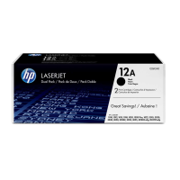 Картридж HP 12A Black Dual Pk LJ Toner Cartridge для HP LaserJet 1010/1012/1015/1018/1020/1022/3015/3020/3030/3050/3052/3055/M1005 MFP/M1319 MFP<br>