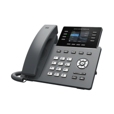 Grandstream GRP2624, Carrier-Grade IP Phones, 8  line keys, 12 SIP accounts, Gigabit Ethernet ports, PoE, HD (with power supply)<br>Protocols/Standards
SIP RFC3261, TCP/IP/UDP, RTP/RTCP, HTTP/HTTPS, ARP, ICMP, DNS(A record, SRV,
NAPTR), DHCP, PPPoE, TELNE