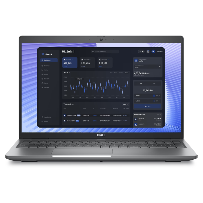 DELL Mobile Precision 3590/15.6' FHD/Ultra 7 155H/16Gb/512GB SSD/RTX 500 Ada 4Gb/Wi-Fi + BT/3 Cell/Win11Pro/3Yr<br>Processor
Intel® Core™ Ultra 7 155H, vPro® Enterprise

The operating system
Windows 11 Pro, English, Brazilian Portuguese, French, Span