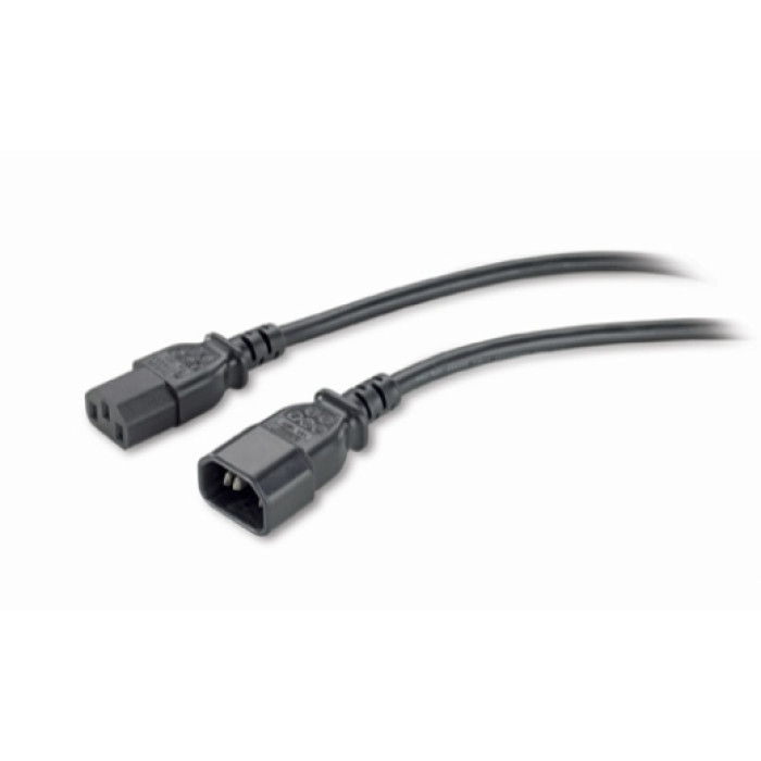 APC Pwr Cord C13 to C14, 2.5m<br>Exit
- Overload Protection: No
- Maximum total current strength: 10

Entrance
- Input frequency: 50/60 Hz
- Permissible input voltage range: 90-250VA
- Number of power cables: 1
- Maximum input current: 10A
- Maximum curre