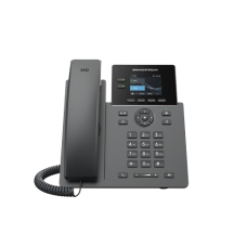 Grandstream GRP2610P, Professional P Phone, 2 SIP accounts, 2 lines, 2x Ethernet 10/100 PoE, 320x240 (2.4') color LCD, 8 virtual BLF keys, no PSU<br>The GRP2610 is a functional carrier—class IP phone with two lines and automatic
parameter settings, w