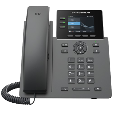 Grandstream GRP2611G, Professional P Phone, 3 SIP accounts, 3 lines, 2x GbE PoE, 320x240 (2.8') color LCD, 12 virtual BLF keys, 5V/0.6A PSU<br>The GRP2611G is a functional carrier—class IP phone with three lines and automatic
parameter settings, whic
