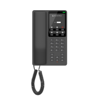 Grandstream GHP621, Black Compact Hotel IP Phones, 2 lines, 2 SIP accounts, One 10/100 Mbsps Ethernet ports,USB Type-C port for charging external devices, PoE, No PSU included<br>Protocols/standards
SIP: SIP RFC3261, TCP/IP/UDP, RTP/RTCP, RTCP-XR, TLS, SR