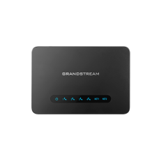 HandyTone 814, 4 FXS port, Gigabit NAT router, 1LAN, 1WAN Telephony interfaces Four (4) RJ11 FXS ports Network interfaces Two (2) 10/100/1000Mbps RJ45 ports LED indicators POWER SUPPLY, NET1, NET2, TELEPHONE 1, TELEPHONE 2, TELEPHONE 3, TELEPHONE