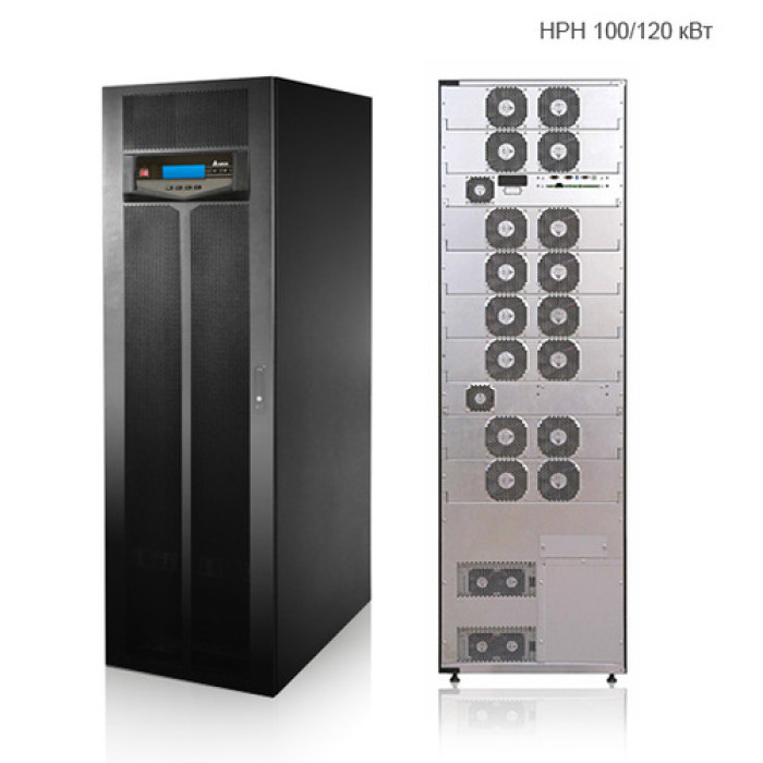 Delta Electronics HPH UPS 120KVA,NO BATT,I/O=220/380V Y WB, 4 breakers model<br>