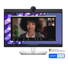 Dell 24 Video Conferencing Monitor - P2424HEB,  60.47cm (23.8')/FullHD (1920 x 1080) at 60 Hz/IPS/16:9/250 cd/m2/1000:1/AG/4MP RGB+IR 2K camera/3Yr w<br>The diagonal viewing size
is 23.8 inches

Panel Type
Planar Switching Technology (IPS)

Viewing a