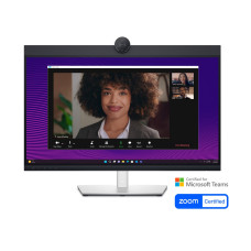 Dell 27 Video Conferencing Monitor - P2724DEB,  68.47cm (27.0")/QHD (2560 x 1440) at 60 Hz/IPS/16:9/350 cd/m2/1000:1/AG/4MP RGB+IR 2K camera/3Yr w<br>Ports

    1x HDMI (HDCP 1.4)
    1x DP 1.4 (HDCP 1.4)
    1x DP-out with MST
    1x RJ45 Ethernet p