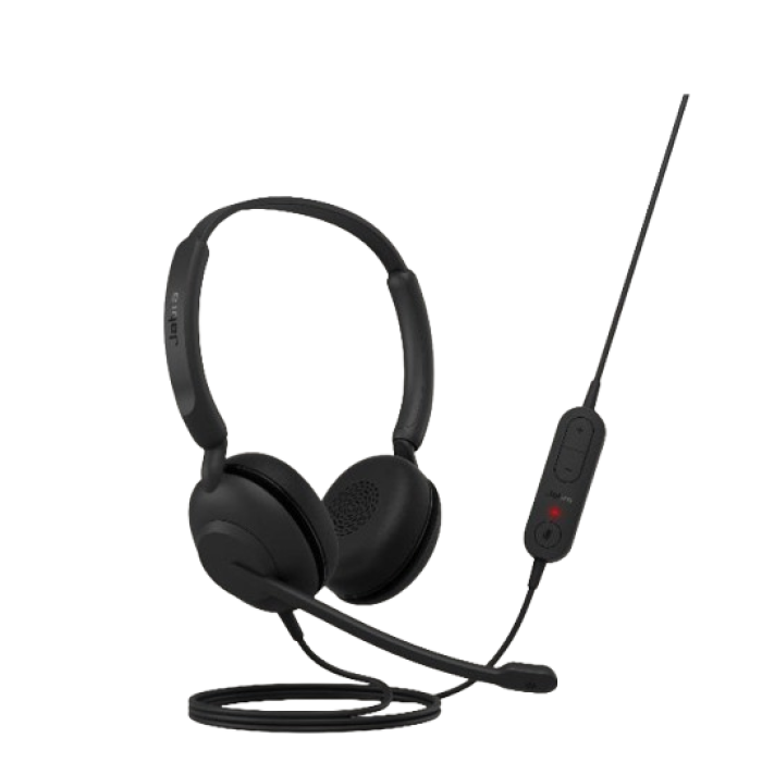 Jabra Evolve 10 Stereo, USB-A, Leatherettes, Black<br>Jabra Evolve 10

The Jabra Evolve 10 is a basic wired stereo headset for calls without UC certification and related Jabra applications.
It follows Jabra's design and 92g lightweight comfort model, offe