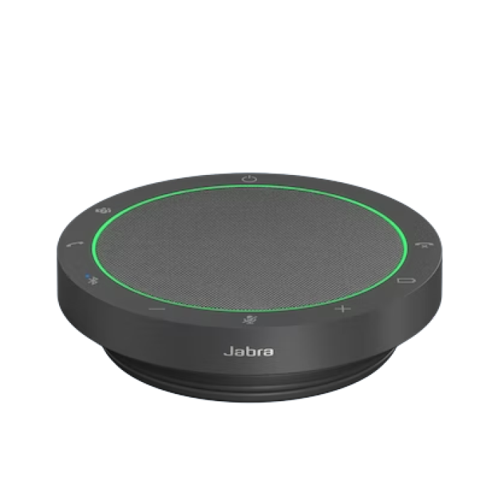 Jabra Speak2 55, MS Teams<br>Perfect for room sizes
Up to 4.5 x 4.5 m | 14.76 x 14.76 ft

Number of microphones
4

Microphone Type
Digital MEMS

Microphone frequency range
150 Hz – 7000 Hz

Microphone reception range
Up to 2.3m | 7.55 ft

Full duplex
Yes
