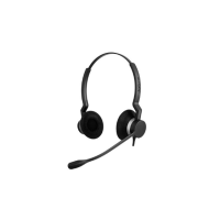 Jabra Biz 2300 QD, Wideband, Duo<br>Sound protection of the user
PeakStopTM 118 dBA SPL (RMS), noise at work and
Compatible with G616

Speaker size
Mono: Ø 28 x 3.9 mm
Duo: 2 pcs. Ø 28 x 3.9 mm.

Speaker Max. input power
10mW

Speaker sensitivity
93 dB ±3