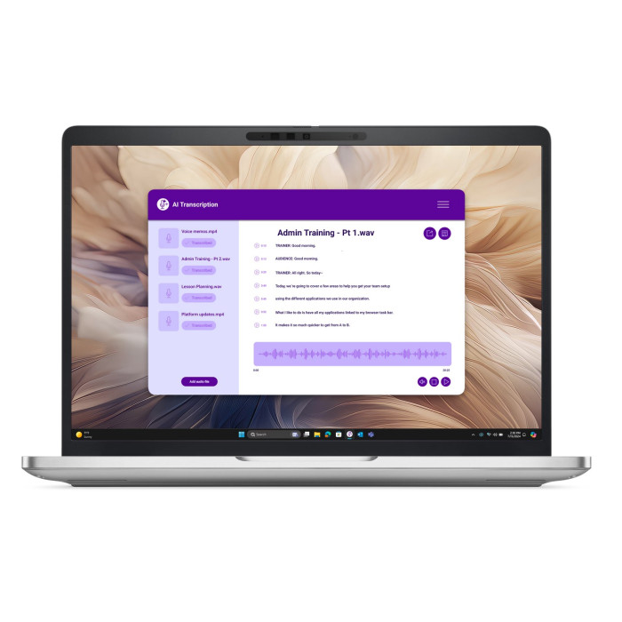 Dell Pro 13 Plus PB13250/U5-236V/16GB/512GB SSD/FgrPr/W11 Pro/IR Cam & Mic/WLAN + BT/13.3' FHD+/Backlit Kb/3 Cell/3Yr PS<br>Ports

2 Thunderbolt™ 4 (40 Gbps) with DisplayPort™ 2.1  Alt Mode/USB Type-C®/USB4/Power Delivery ports
1 USB 3.2 Gen 1 Ty