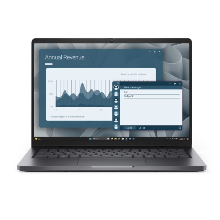 Dell Pro 14 PC14255/AMD Ryzen 5 220/8GB/512GB SSD/FgrPr/W11 Pro/FHD IR Cam & Mic/WLAN + BT/14.0' FHD+/Backlit Kb/3 Cell/65W/3Yr PS