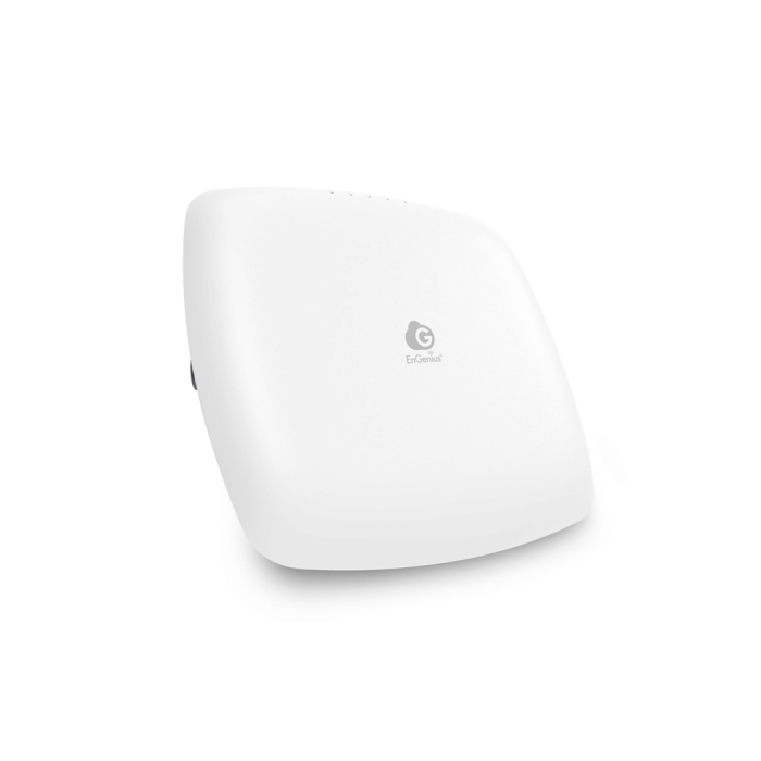 Cloud Managed AP Indoor Dual Band 11ac Wave2 800+1733Mbps 4T4R 2xGbE PoE.at(+) 8x3dBi ia<br>EnGenius Cloud Managed ECW130 indoor WiFi 5, 4x4, MU-MIMO access point reaches speeds up-to 1,733 Mbps on 5GHz and 800 Mbps on 2.4GHz band providing business-class