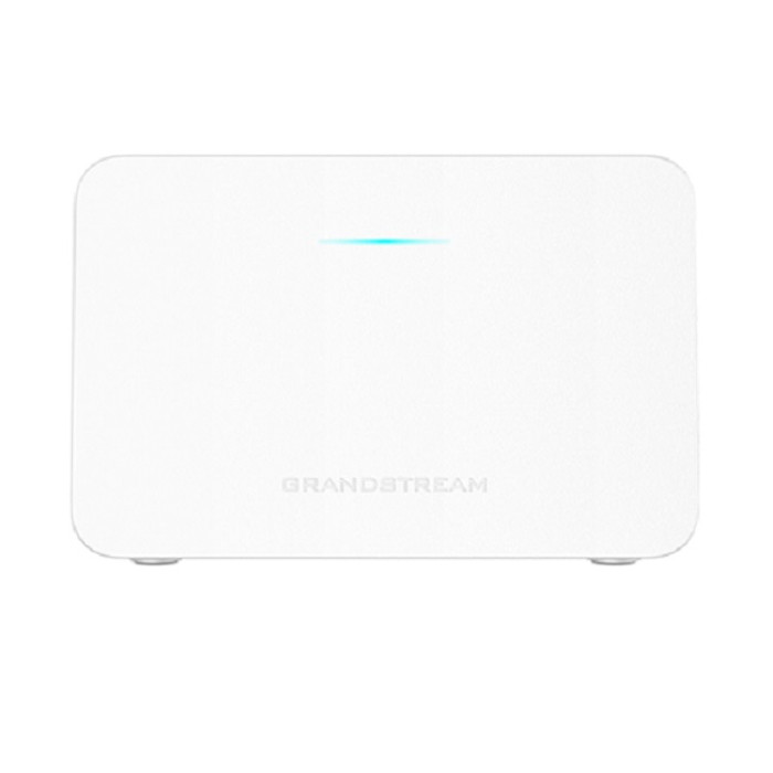 Grandstream GWN7062E Wi-Fi Dual-Band Router, 3x GbE LAN, dual-band 2.4G 2x2:2 and 5G 3x3:2 MU-MIMO, up to 128 wireless clients, 3Gbps wireless throughput, MESH<br>The GWN7062E is a reliable dual-band AX3000 router powered by the latest Wi-Fi 6 (802.11ax) 