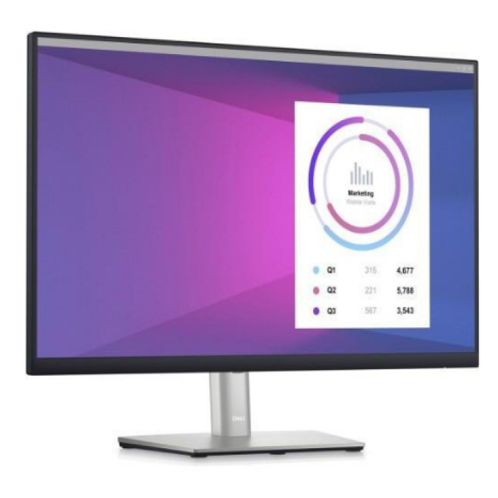 Dell 24 Monitor - P2425H, 60.5cm (23.8')/1920x1080/IPS/16:9/250 cd/m2/178/178/HDMI,DP,VGA,USB 3.2 Type-B, 3xUSB 3.2 Type-A,USB 3.2 Type-C/War 3Yrs<br>Type 
Screen

Screen diagonal,
23.8 inches

Type of LCD matrix
IPS

Image format 
169

Resolution, p