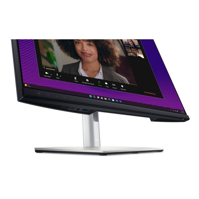 Dell 27 Video Conferencing Monitor - P2724DEB,  68.47cm (27.0')/QHD (2560 x 1440) at 60 Hz/IPS/16:9/350 cd/m2/1000:1/AG/4MP RGB+IR 2K camera/3Yr w<br>Ports

    1x HDMI (HDCP 1.4)
    1x DP 1.4 (HDCP 1.4)
    1x DP-out with MST
    1x RJ45 Ethernet p