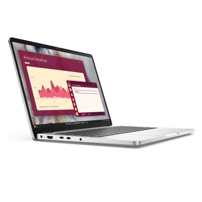 Dell Pro 14 PC14250/C5 220U/16GB/512GB SSD/14.0' FHD+/Integrated/FgrPr/FHD/IR Cam/Mic/WLAN + BT/Backlit Kb/3 Cell/W11Pro/1Y PS<br>Right view
    USB 3.2 Gen 1 Type-A
    USB 3.2 Gen 1 Type-A with PowerShare
    RJ-45 Ethernet port (1 GbE)
    Wedge-s