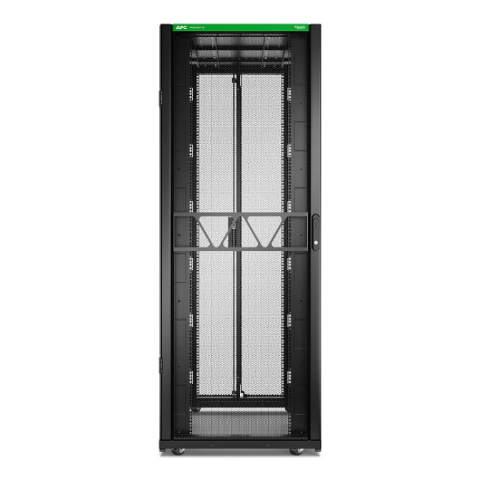 APC NetShelter SX Server Rack Gen 2, 42U, 1991H x 750W x 1200D mm, with Sides, Black [TAA]<br>