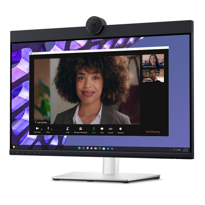 Dell 24 Video Conferencing Monitor - P2424HEB,  60.47cm (23.8')/FullHD (1920 x 1080) at 60 Hz/IPS/16:9/250 cd/m2/1000:1/AG/4MP RGB+IR 2K camera/3Yr w<br>The diagonal viewing size
is 23.8 inches

Panel Type
Planar Switching Technology (IPS)

Viewing a
