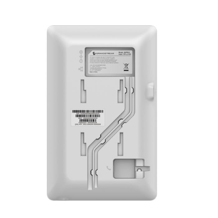 Grandstream GHP620W, White Compact Hotel IP Phones, 2 lines, 2 SIP accounts, One 10/100 Mbsps Ethernet ports,USB Type-C port for charging external devices, PSU included<br>Protocols/standards
SIP: SIP RFC3261, TCP/IP/UDP, RTP/RTCP, RTCP-XR, TLS, SRTP
Netw
