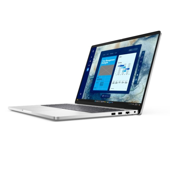 Dell Pro 16 PC16250/U7 255U/16GB/512GB SSD/16.0' FHD+/Integrated/FgrPr/FHD/IR Cam/Mic/WLAN + BT/Backlit Kb/3 Cell/W11Pro/1YwPS<br>Right view
1.	USB 3.2 Gen 1 Type-A
2.	USB 3.2 Gen 1 Type-A with PowerShare
3.	RJ45 Ethernet port, 1GbE
4.	Wedge-shaped l