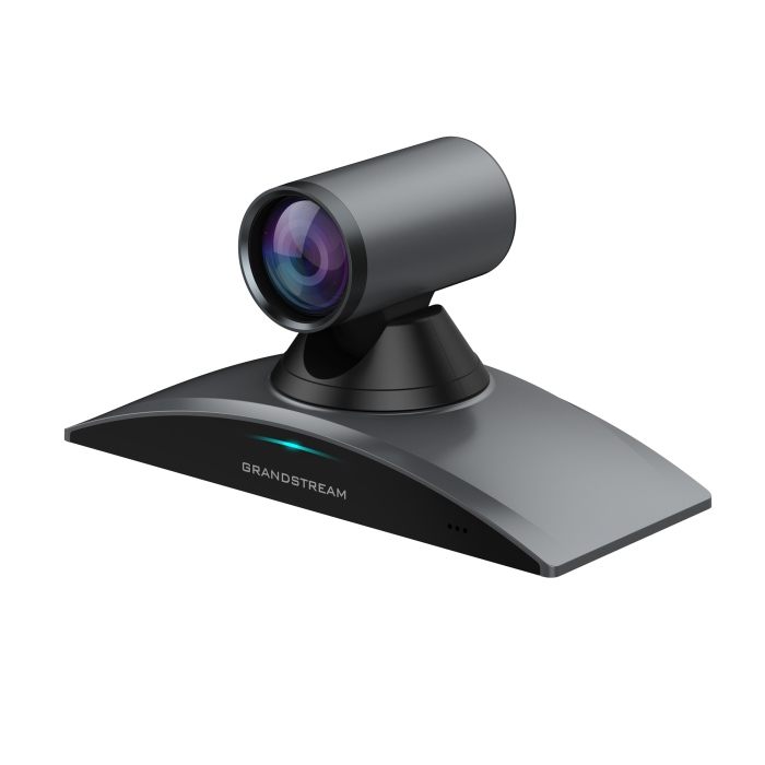 Grandstream GVC3220 - video conferencing system 4K, Android 9.0, Bluetooth, WIFI, 8M pixel CMOS sensor, 12x zoom and PTZ, 1x USB 3.0, 1x USB 2.0, 1xSD<br>Technical specifications: 
Protocols / Standards SIP RFC3261, H.323,BFCP, TIP, RTP/RTCP, HTTP/HTTPS, 