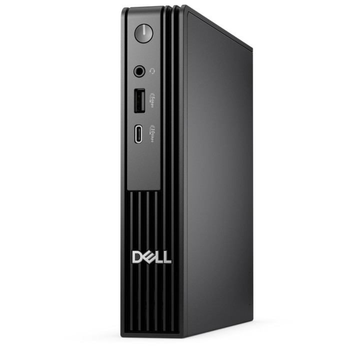 Dell Pro Micro QCM1255/AMD Ryzen 5 PRO 8600GE (NPU)/16GB/512GB SSD/W11 Pro/WLAN + BT/Kb/65W/TPM/3Y PS<br>