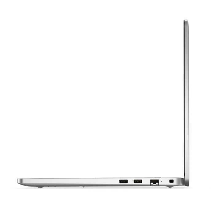 Dell Pro 16 PC16250/U7 255U/16GB/512GB SSD/16.0' FHD+/Integrated/FgrPr/FHD/IR Cam/Mic/WLAN + BT/Backlit Kb/3 Cell/W11Pro/1YwPS<br>Right view
1.	USB 3.2 Gen 1 Type-A
2.	USB 3.2 Gen 1 Type-A with PowerShare
3.	RJ45 Ethernet port, 1GbE
4.	Wedge-shaped l