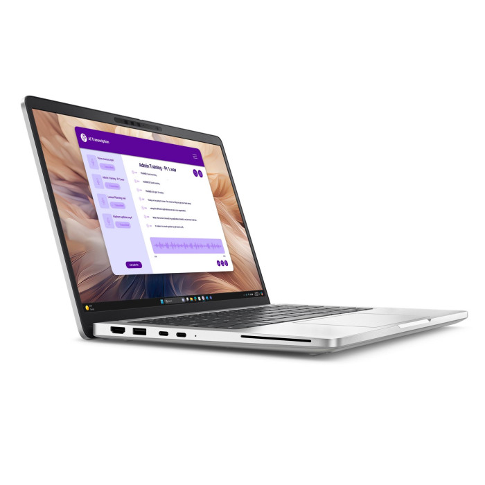 Dell Pro 13 Plus PB13250/U5-236V/16GB/512GB SSD/FgrPr/W11 Pro/IR Cam & Mic/WLAN + BT/13.3' FHD+/Backlit Kb/3 Cell/3Yr PS<br>Ports

2 Thunderbolt™ 4 (40 Gbps) with DisplayPort™ 2.1  Alt Mode/USB Type-C®/USB4/Power Delivery ports
1 USB 3.2 Gen 1 Ty