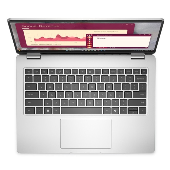 Dell Pro 14 PC14250/U5 235U/16GB/512GB SSD/FgrPr/W11 Pro/FHD IR Cam & Mic/WLAN + BT/14.0' FHD+/Backlit Kb/3 Cell/65W/vPro/3Yr PS<br>