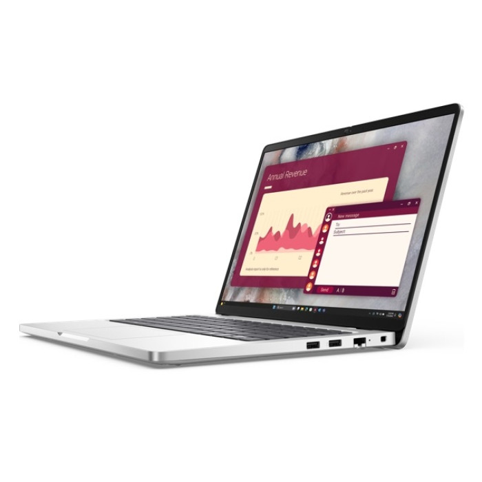 Dell Pro 14 PC14250/C5 220U/16GB/512GB SSD/14.0' FHD+/Integrated/FgrPr/FHD/IR Cam/Mic/WLAN + BT/Backlit Kb/3 Cell/W11Pro/1Y PS<br>Right view
    USB 3.2 Gen 1 Type-A
    USB 3.2 Gen 1 Type-A with PowerShare
    RJ-45 Ethernet port (1 GbE)
    Wedge-s