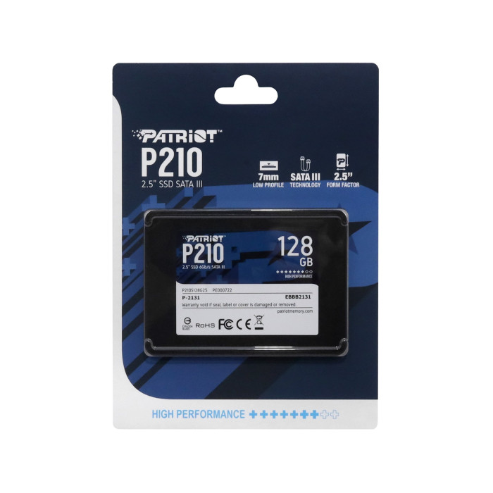 SSD SATA 128 GB Patriot P210, P210S128G25, SATA 6Gb/s