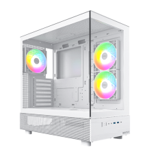 Корпус Montech XR (W) ATX/Micro-ATX/Mini-ITX 2xUSB3.0 1xType-C 1xAudio 1xMic Белый