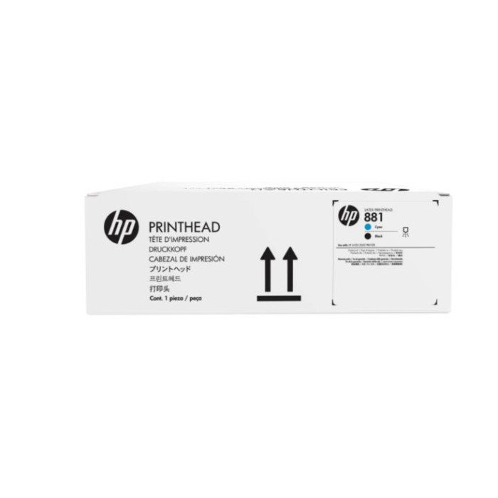 Печатающая головка HP Europe/CR328A/Латексный/Черный и голубой/№881