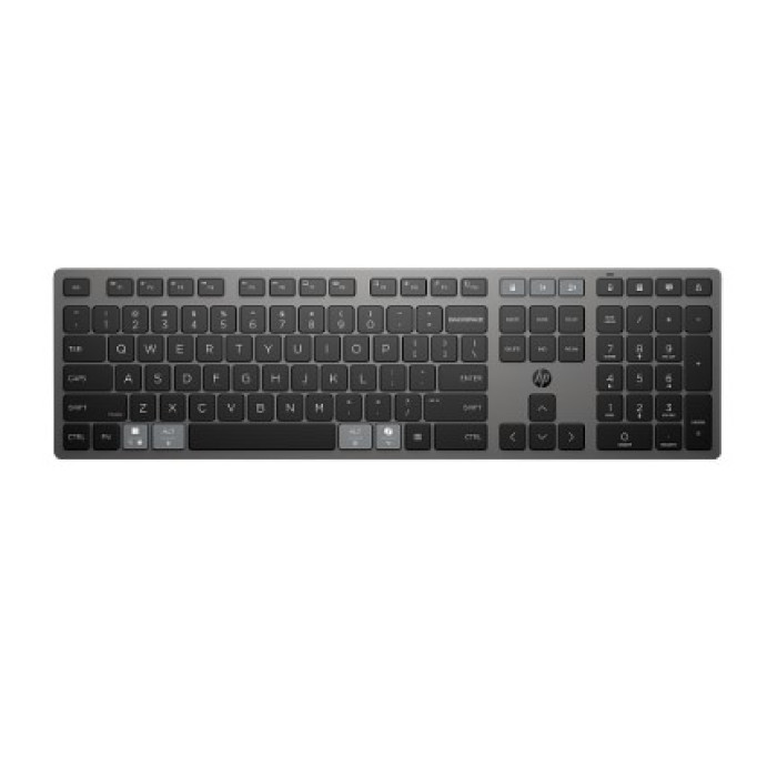 Клавиатура HP Europe/725 Multi-Device Rechargeable Wireless Keyboard/USB + Bluetooth<br>252301