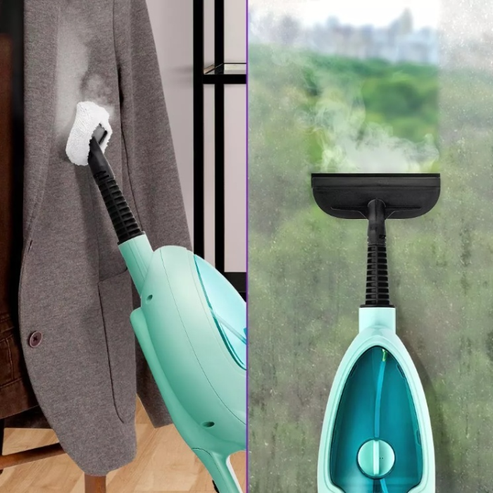 Электрошвабра Kitfort КТ-1079 голубой, бирюзовый