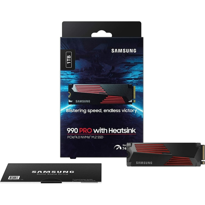 SSD Samsung 990 PRO Heatsink MZ-V9P1T0CW 1000 Гб