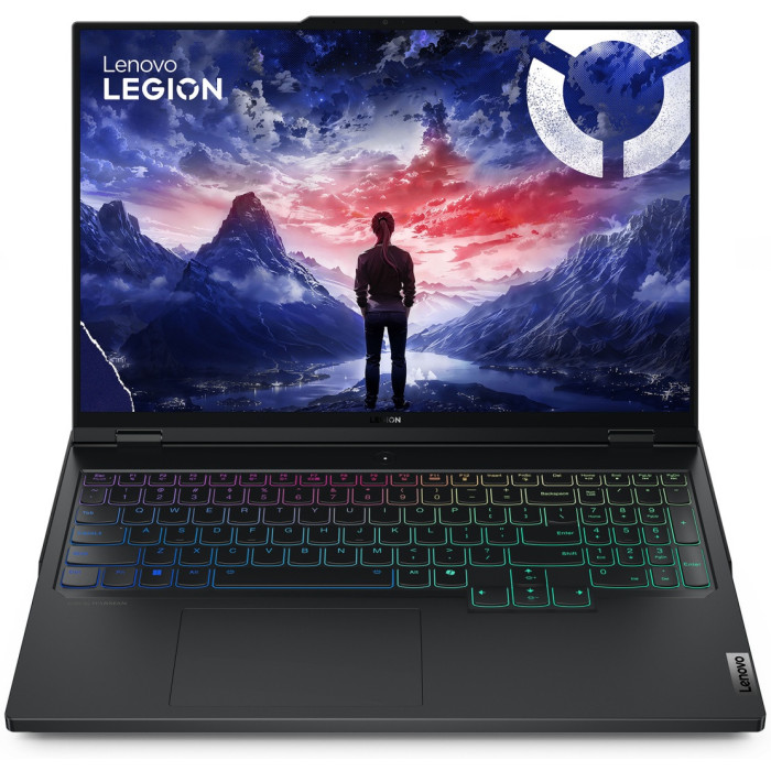 Ноутбук Lenovo 83DE004HRK Legion Pro 7 16IRX9H 16' WQXGA(2560x1600) IPS 240Hz/Intel Core i9-14900HX up to 5.8GHz (P), 4.1GHz (E) (24Cores)/32GB/1TB SSD/NVIDIA GeForce RTX4090 16GB/Wi-Fi 6E/BT5.3/1080P HD Camera/RGB Backlit PerKey/NoOS/1Y/Eclipse Black
