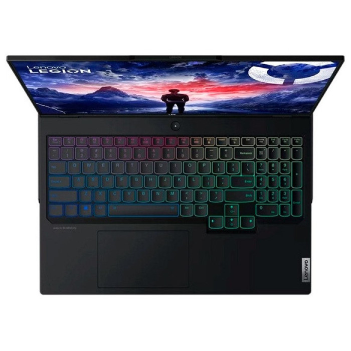 Ноутбук Lenovo 83DE004HRK Legion Pro 7 16IRX9H 16' WQXGA(2560x1600) IPS 240Hz/Intel Core i9-14900HX up to 5.8GHz (P), 4.1GHz (E) (24Cores)/32GB/1TB SSD/NVIDIA GeForce RTX4090 16GB/Wi-Fi 6E/BT5.3/1080P HD Camera/RGB Backlit PerKey/NoOS/1Y/Eclipse Black