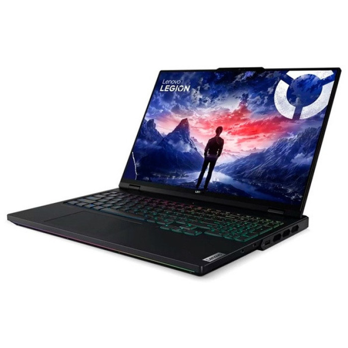 Ноутбук Lenovo 83DE004HRK Legion Pro 7 16IRX9H 16' WQXGA(2560x1600) IPS 240Hz/Intel Core i9-14900HX up to 5.8GHz (P), 4.1GHz (E) (24Cores)/32GB/1TB SSD/NVIDIA GeForce RTX4090 16GB/Wi-Fi 6E/BT5.3/1080P HD Camera/RGB Backlit PerKey/NoOS/1Y/Eclipse Black