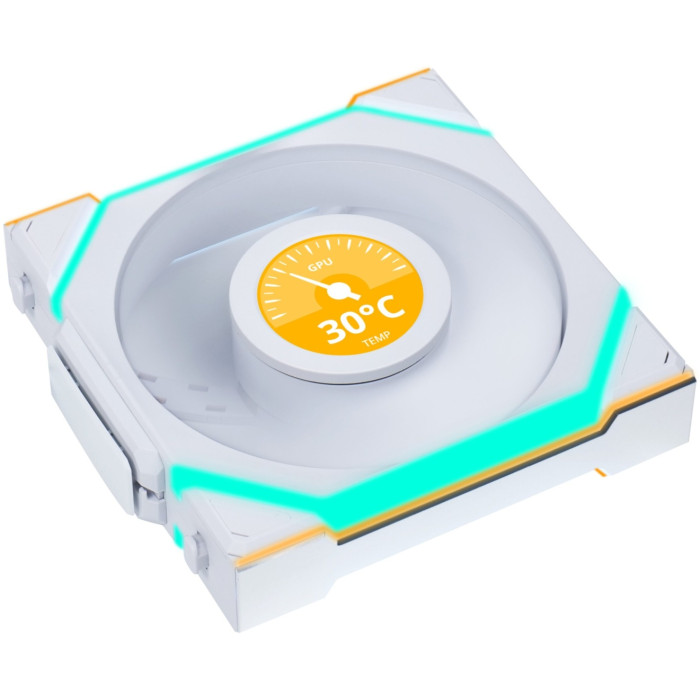 Вентилятор для корпуса Lian Li UNI FAN SL WIRELESS 120 3x120mm wit controller White G99.12RSL1W3W.00