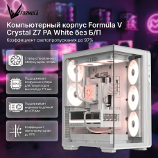 Компьютерный корпус Formula V Crystal Z7 PA White без Б/П
