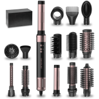 Cecotec CeramicCare AirGlam 14 в 1 стайлер черный