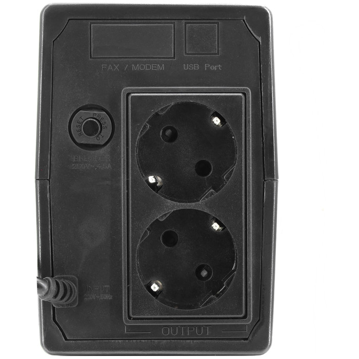 Источник бесперебойного питания Hikvision DS-UPS600 Schuko