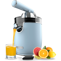 Соковыжималка Cecotec Xqueeze RetroJuice 1000 голубой