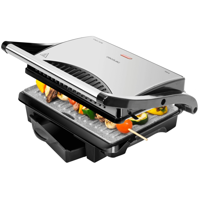 Гриль Cecotec Rock'nGrill 1000 стальной