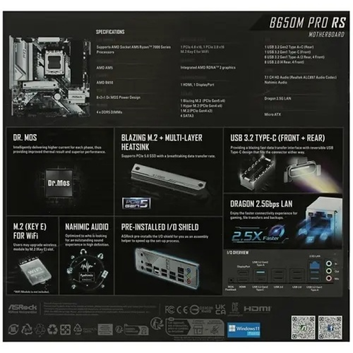 ASRock B650M PRO RS