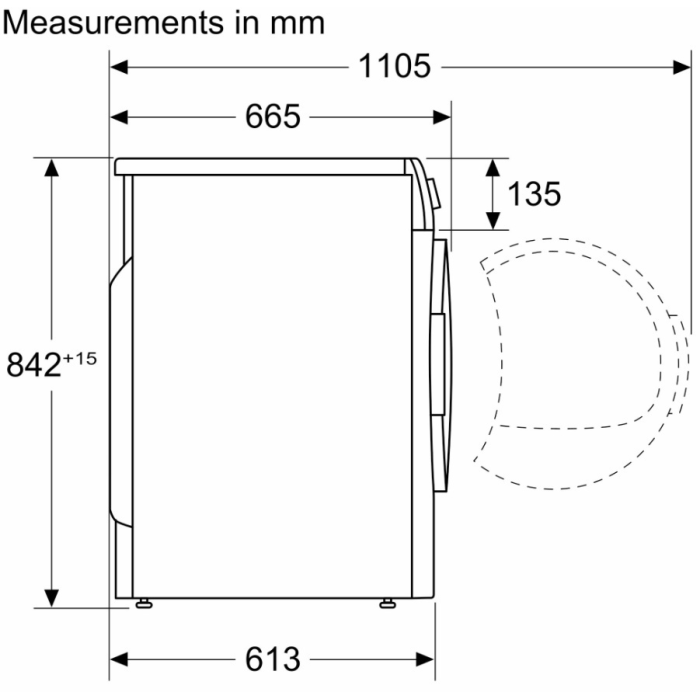 Bosch WTN86202ME серебристый