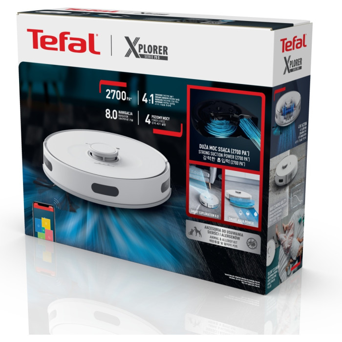 Tefal X-plorer Serie 75 S RG8577WH белый